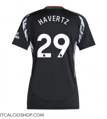 Arsenal Kai Havertz #29 Seconda Maglia Femmina 2024-25 Manica Corta